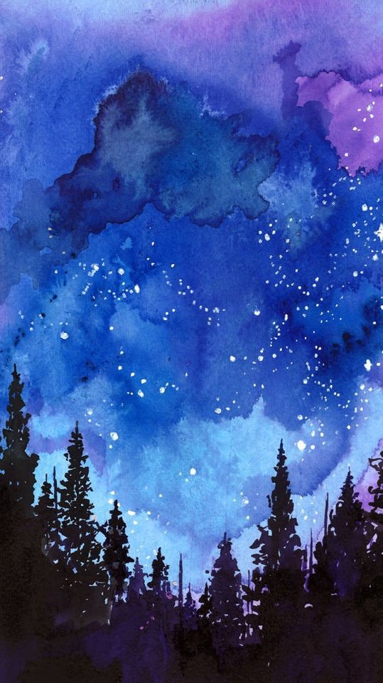 아이폰배경화면 : Watercolor 수채화 느낌의 폰배경화면 : 네이버 블로그