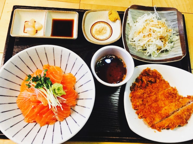  회기맛집 히비야 :: 사케동이 맛있는 경희대 돈까스집 혼밥