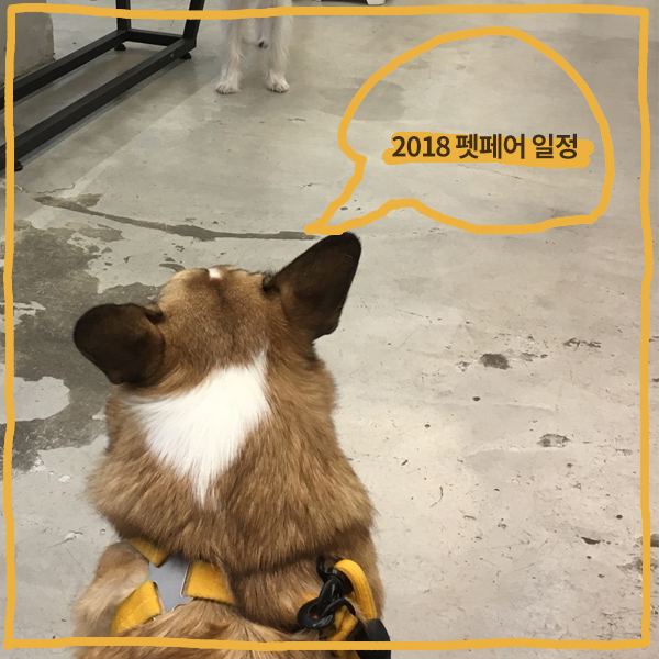  [2018 펫페어] 애견박람회 일정