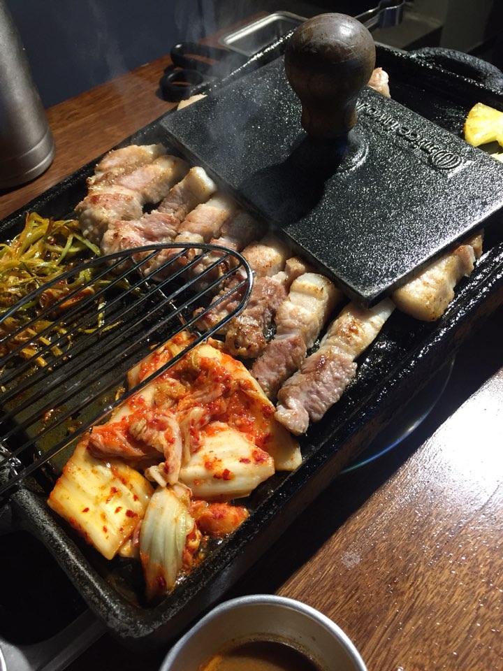  천호 컴퓨터학원 끝나고 로데오 다리미삼겹살 에서