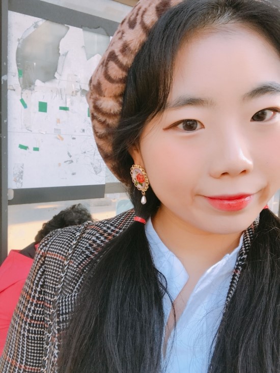  포인트 호피템이 필요하죠! 로우키샵 호피 털 베레모 