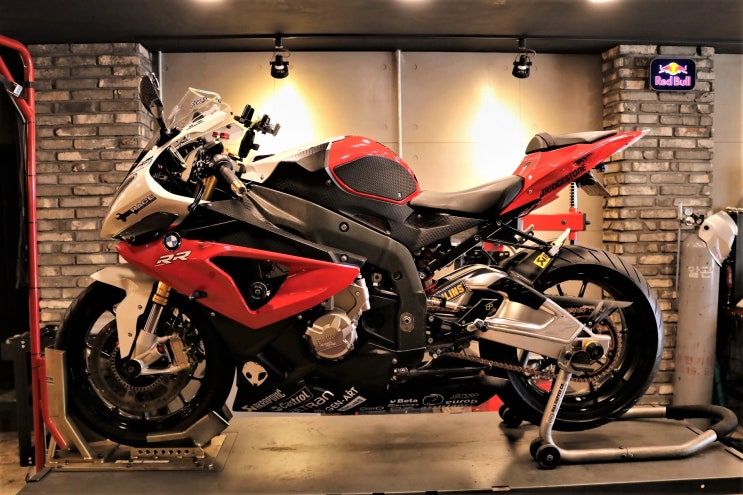  2012년식 BMW S1000RR 정비 - [바이킹넷 대전점 길스개러지]