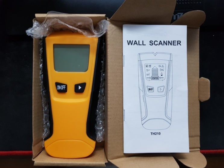 10. Wall Scanner TH210 Manual (벽 주사기, 벽 탐지기 TH210 편람)의 재편집 (글씨체 크기의 확대) ( Stud Finder, 스터드 파인더) : 네이버 블로그