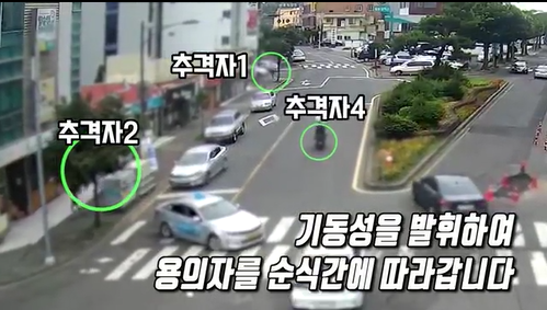  몰카범 추격전~경찰과 시민 vs 몰카범 찌질이