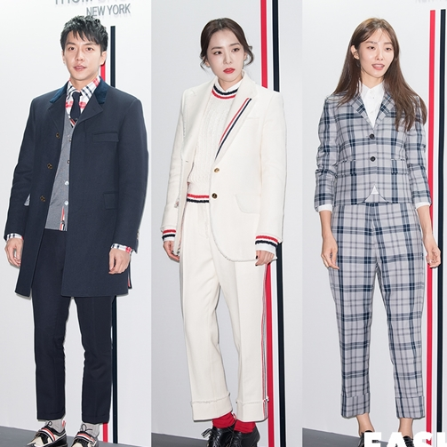  [톰브라운] THOM BROWNE 이승기·산다라박·곽지영·김원중, 톰브라운 골프 슈트에 푹 빠진 신사 숙녀들.. 톰브라운 골프 캡슐 컬렉션 론칭