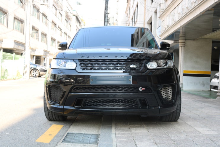  레인지로버 스포츠 SVR 바디킷 튜닝