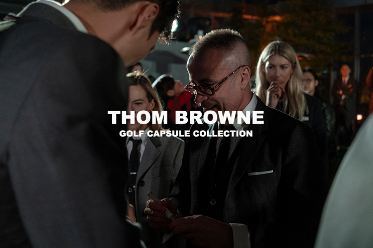  [THOM BROWNE] 톰브라운 골프 캡슐 컬렉션 전시