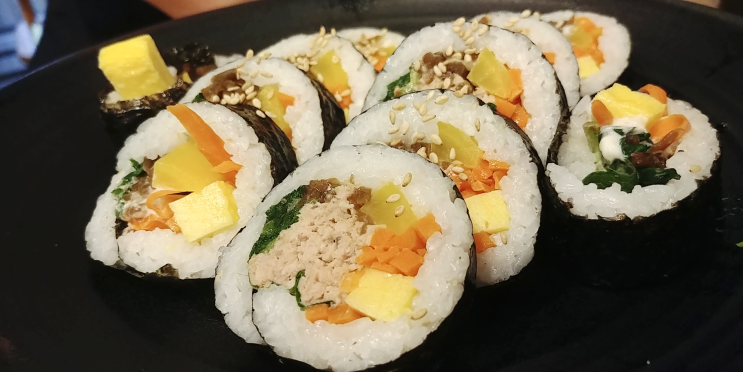  야탑 깨끗한 김밥집 ) 삐사감 / 김밥에 빠지다