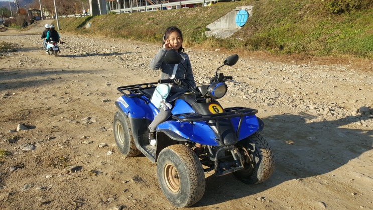  사발이로 불리는 4륜오토바이 타러 강촌에 다녀왔어요~~
