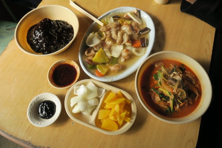  생활의 달인 중식덕후의 짬뽕 맛집,서천 동생춘 짬뽕 흡입후기 (with 짜장,탕수육)