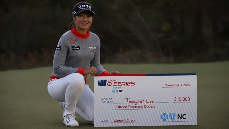  LPGA news!!! 이정은6, 핫6 Q시리즈 1위 통과~