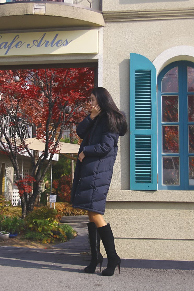  우아하고 세련된 전지현패딩! 네파 프리미아 벤치다운