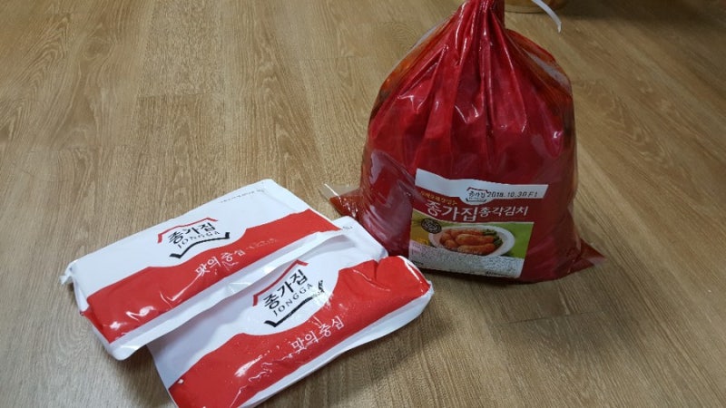 종가집 총각김치5kg 직접산 구입후기