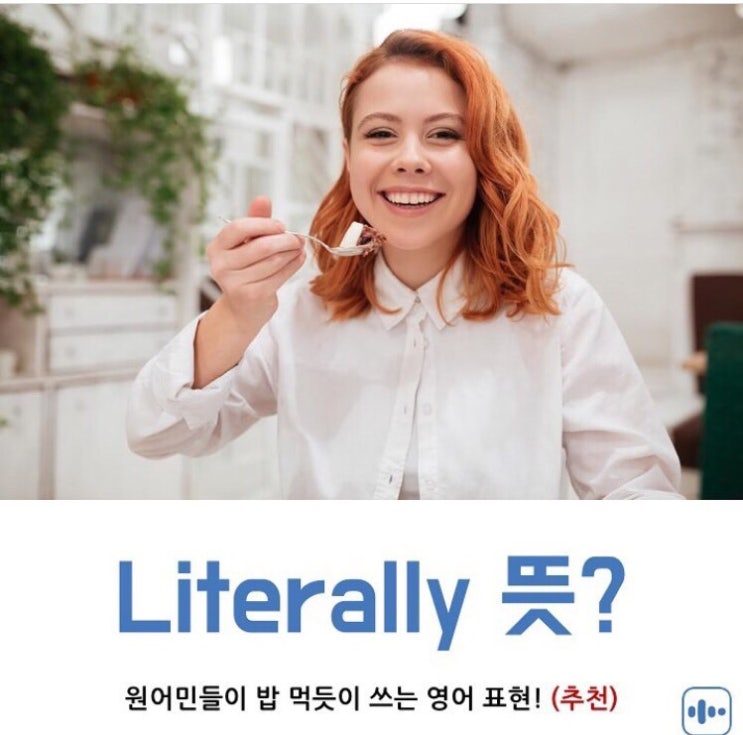  Literally 뜻?