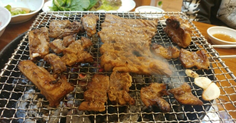 돼지갈비가 맛있는 현풍옛날화로 / 현풍맛집