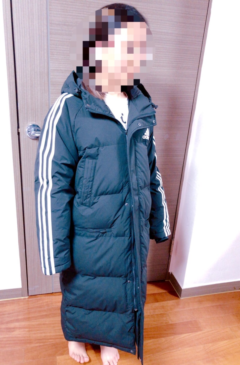 노스페이스키즈 롱패딩 온볼코트 NJ3N56S 착용후기 경량패딩