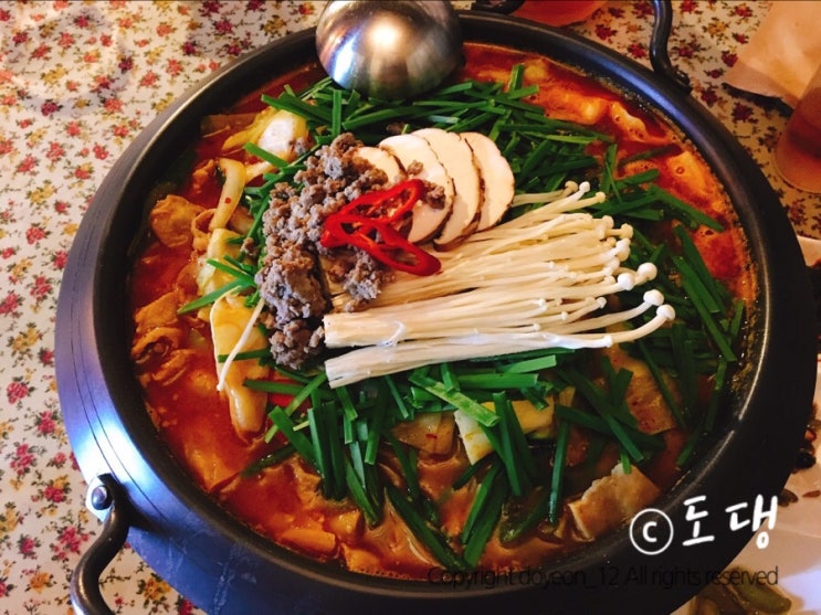  [해방촌 맛집/녹사평 맛집] 오누 - 곱창전골, 닭발편육, 김치전, 계란전
