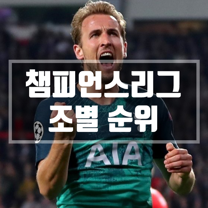  UEFA 챔피언스리그 챔스 조별 순위