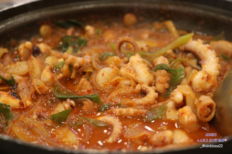  광교아브뉴프랑맛집 용호동낙지 : 수요미식회 나온 낙곱새 솔직후기:)