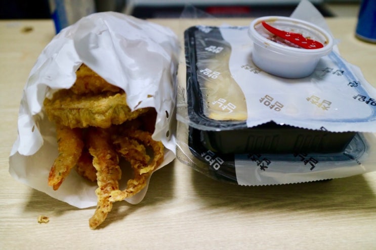  홍대삭 옛날떡볶이&수제튀김 연신내점에서 배민으로 주문해본 후기