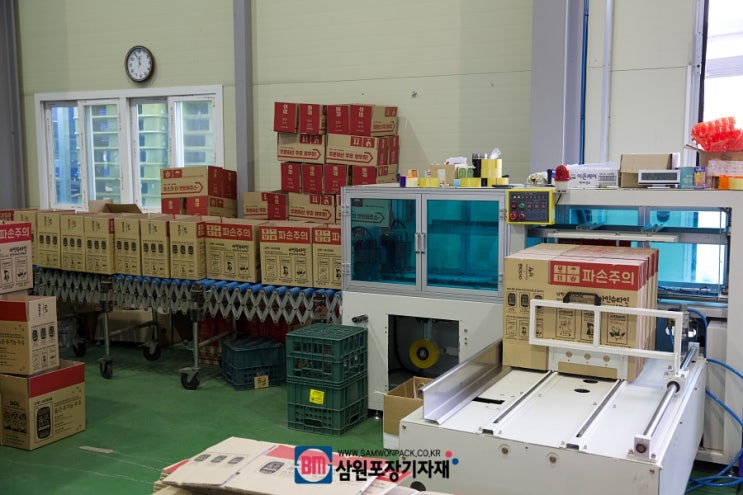  자동제함기, 자동탭핑기 롯데택배 설치 AS후기