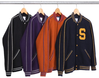 supreme holy trinity varsity jacket