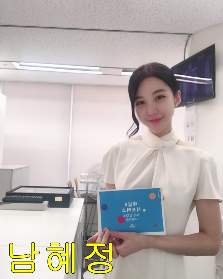  기상캐스터 남혜정 인스타그램 채널A