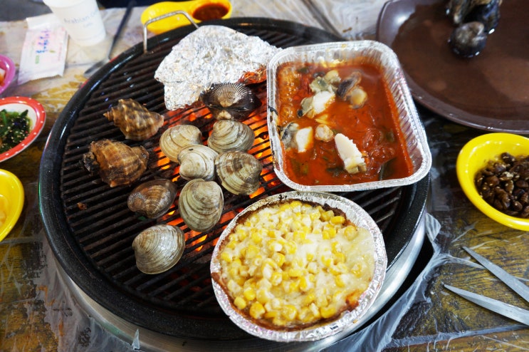  삽교천 맛집 <낭만조개구이> 삽교천하면 빠질 수 없는 조개구이! 현지인추천 무한리필 조개구이!