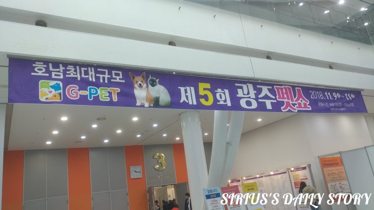  제5회 광주펫쇼 딩동이와 함께