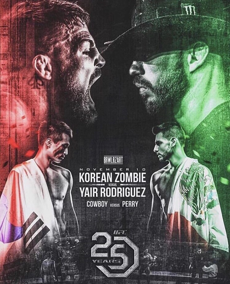  [UFC 정찬성 vs  로드리게스] 경기시간/중계/계체/하이라이트/경기분석