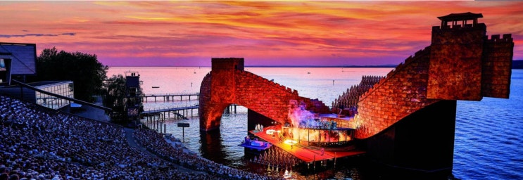  [유럽여행 - 오스트리아] 브레겐츠 페스티벌 (Bregenz Festival/Bregenzer Festspiele) - 호숫가의 특별한 오페라 무대