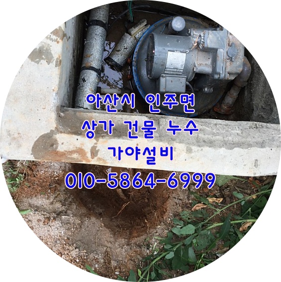  아산시 인주면 밀두리 상가건물/주택 수도세많이나와서누수의심 계량기별침혼자돌아가는 누수