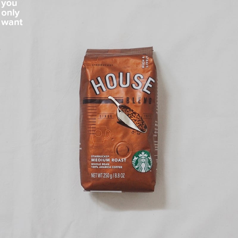 스타벅스, 하우스블렌드 원두(Starbucks, House blend whole bean) 네이버 블로그