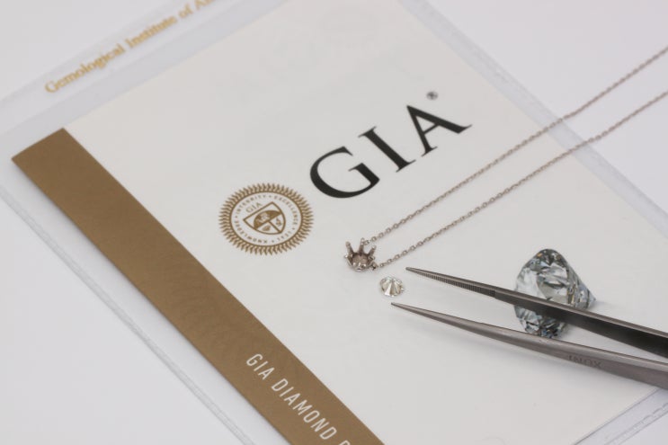 송파에서 재방문, GIA감정서 5부 다이아몬드매입 가격은?