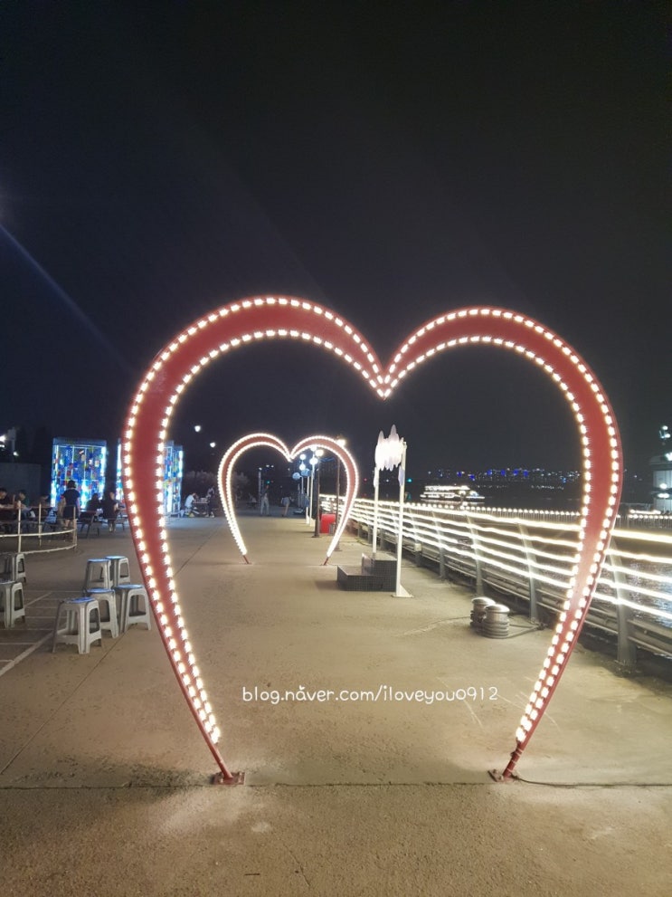 한밤의 산책, 데이트 ~ 한강