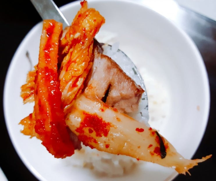  아주 쉬운 김장김치에 돼지수육(보쌈) 뚝딱 삶아 먹기