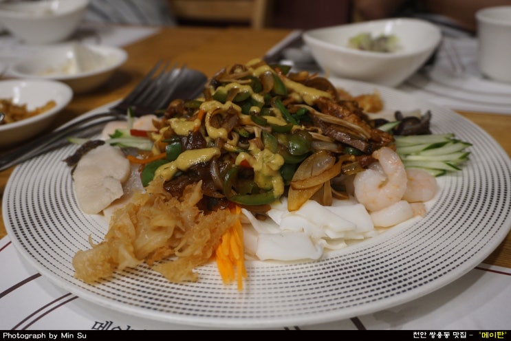  천안 쌍용동 맛집, 양장피 맛있는녀석들 나온 중식 - 메이탄