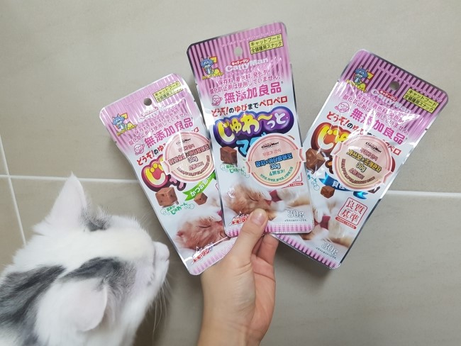  [고양이 간식] 캐티맨 무첨가 간식 3종 급여후기