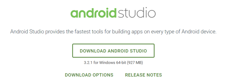 점검 애뮬레이터 준비 : Android Studio 설치