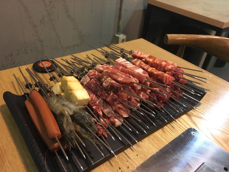  양재역 맛집 무한리필 양꼬치, 미친양꼬치 양재점