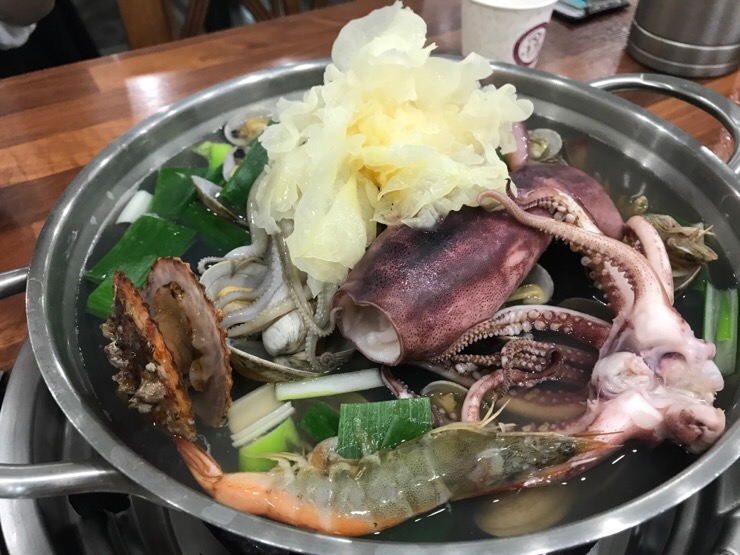  [먹방]청주 송절동 비파 해물 칼국수 후기