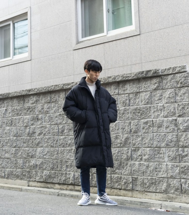  남자 가성비 롱패딩 에잇세컨즈x김세동 요거면 올겨울 든든
