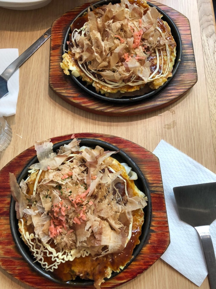  파리 오페라 오꼬노미야끼가 맛있는 일식 맛집 Aki Restaurant, 디저트로 버블티 Momen’Tea