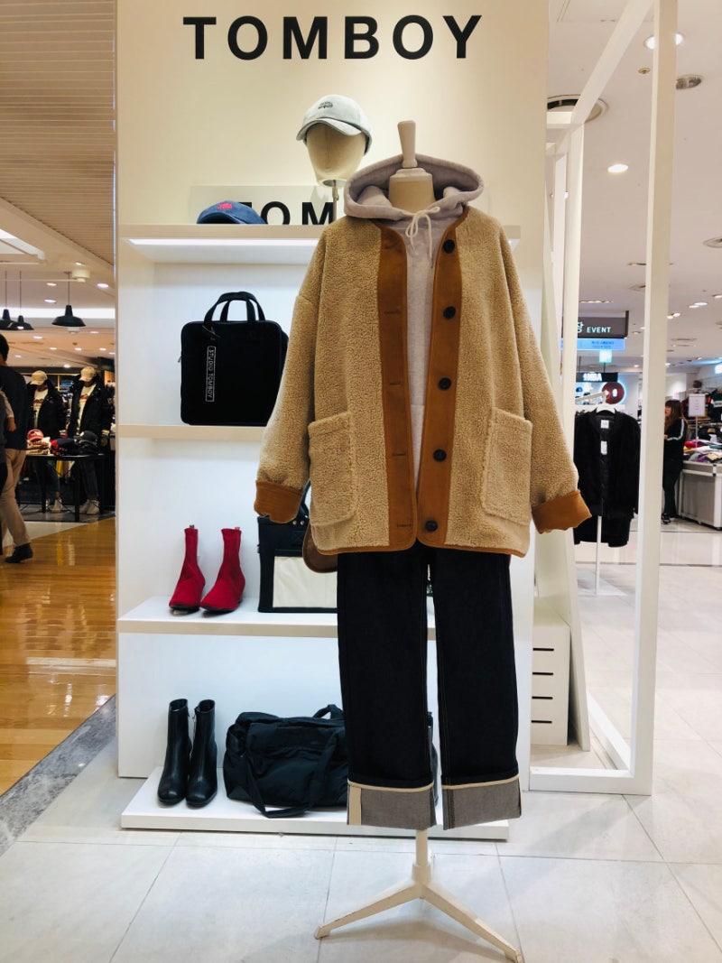 스튜디오 톰보이 양털 뽀글이 무스탕 쇼핑하기