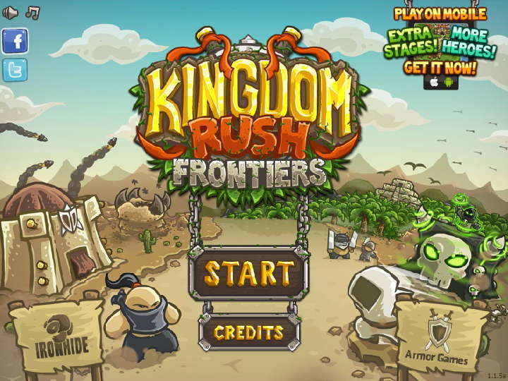  킹덤러쉬 프론티어게임하기 Kingdom Rush Frontiers