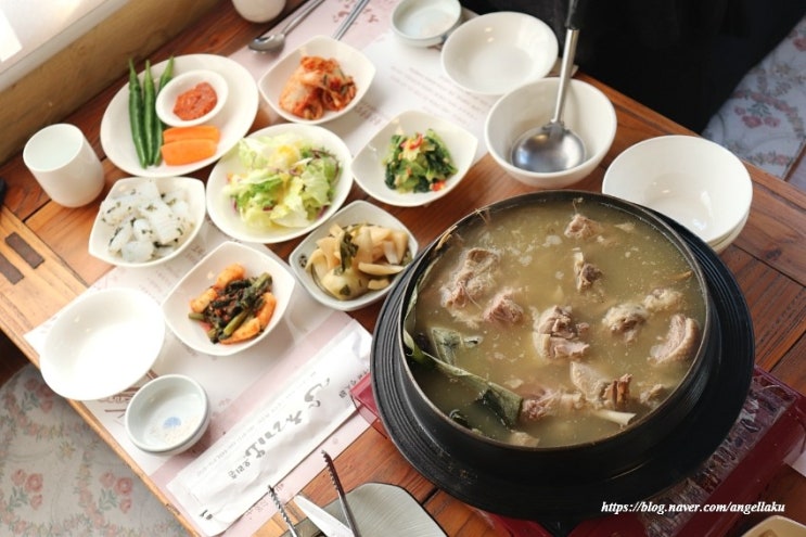  작동 맛집 청기와오리촌 데리고 가 오리백숙 사 준 친구에게 감사를 
