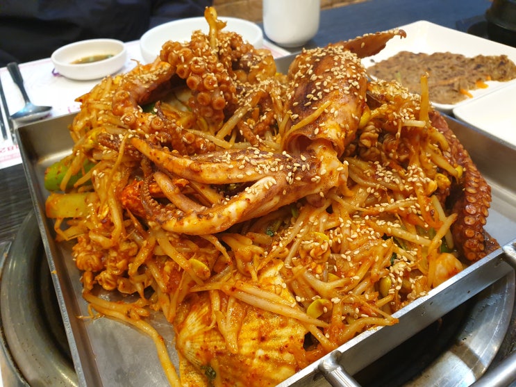 청주율량동맛집 여자만해물탕에서 저녁 먹고 왔어요~