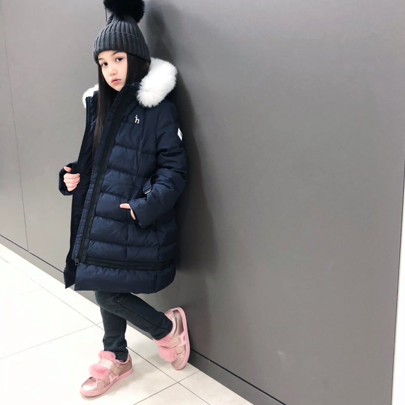 헤지스 키즈 패딩 스타다운 아동 롱패딩 다양하게 입자!