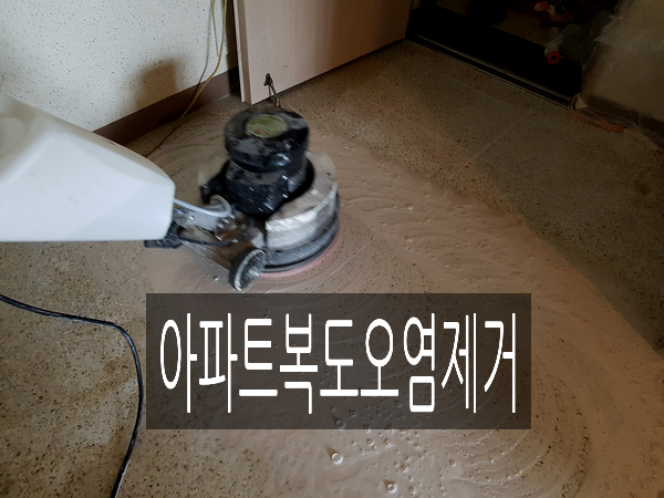  아파트복도오염