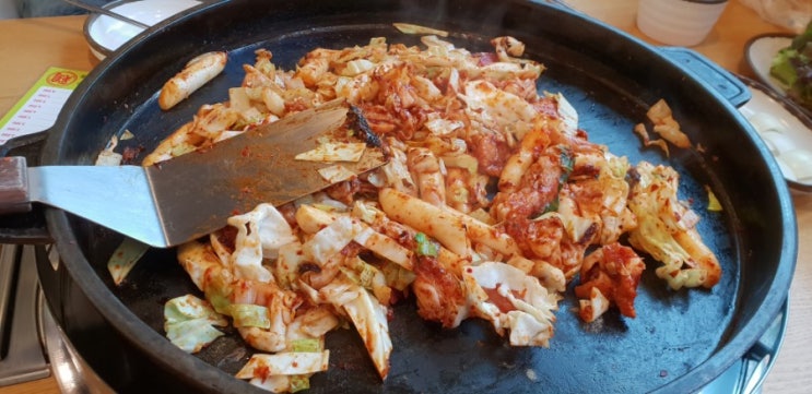  동성로 닭갈비 대하닭갈비 오랜만이네요
